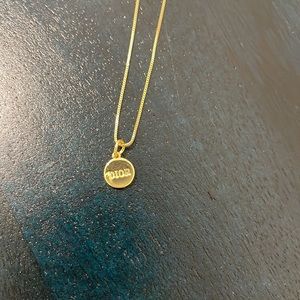 Mini Dior charm necklace